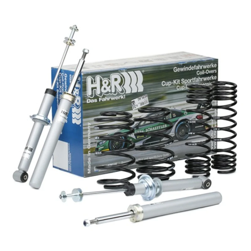 Image of Suspension kit, coil springs / shock absorbers H&R 31001-2