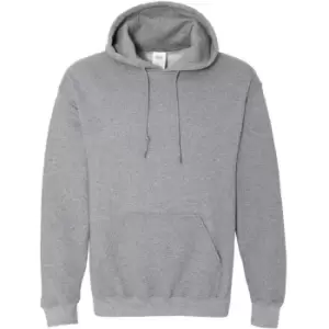 image of Gildan Heavy Blend Adult Unisex Hooded Sweatshirt / Hoodie (S) (Graphite Heather)