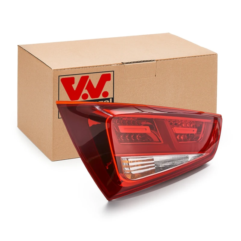 Image of VAN WEZEL 0301935 Rear light without bulb holder, Left, LED Combination Rearlight (391)
