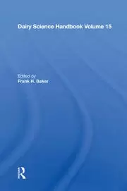 Image of Dairy Science Handbook Vol. 15