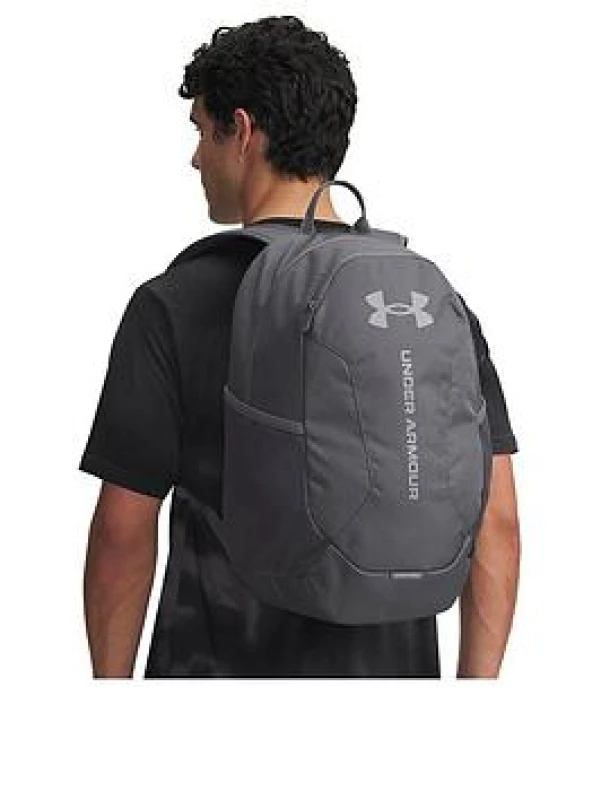 Image of Under Armour 26.5L Hustle Lite Backpack Castlerock/Steel One Size