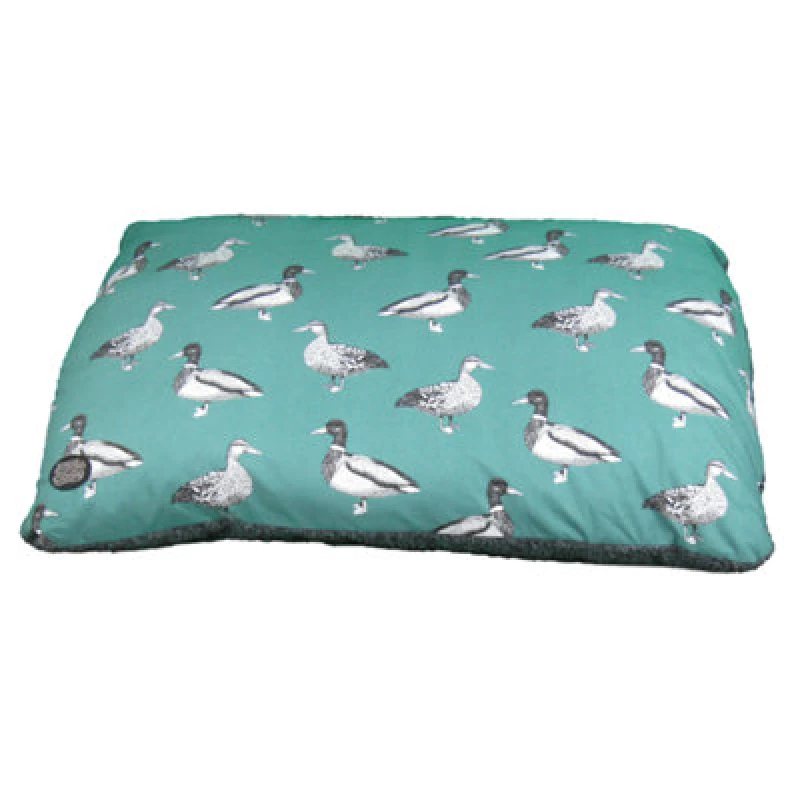 Image of Snug & Cosy Pets Snug And Cosy Teal Duck Lounger 90Cm X 60Cm