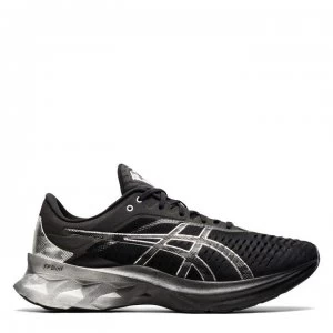 Image of Asics Novablast Platinum Running Shoes Mens - Black/Silver