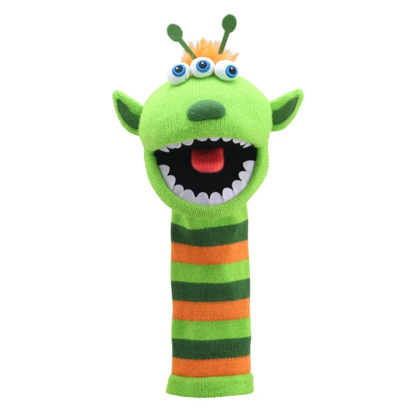 Image of The Puppet Company Eco Sockettes Narg Multi unisex