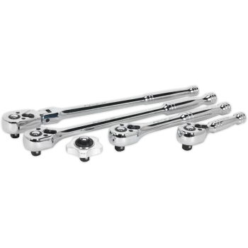 image of Sealey AK667238M 5 Piece Ratchet Wrench Master Set