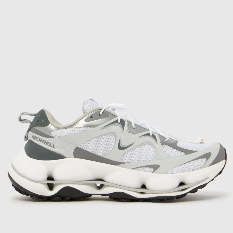 Image of Merrell SpeedARC Matis Trainers in White & grey White & grey UK 7 (EU 40½)