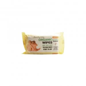 Image of Beaming Baby Organic Babywipes Unfragranced 72 Wipes