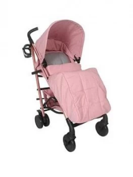Image of My Babiie Katie Piper MB51 Rose Gold, Pink & Grey Stroller, Pink/Grey