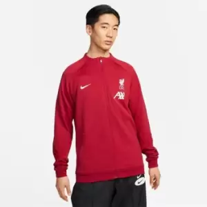 Image of Nike Liverpool Anthem Jacket 2022 2023 Adults - Red