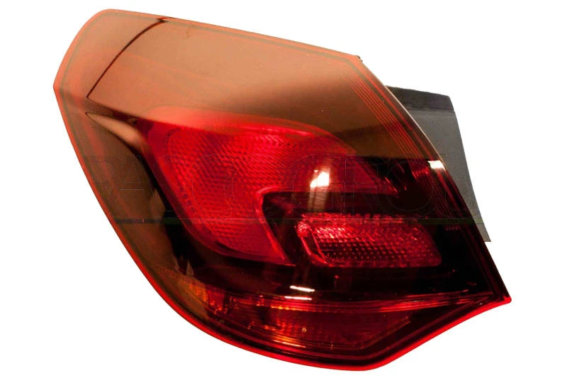 Image of PRASCO OP4164166 Rear light TYC Outer section, Left Combination Rearlight (391)
