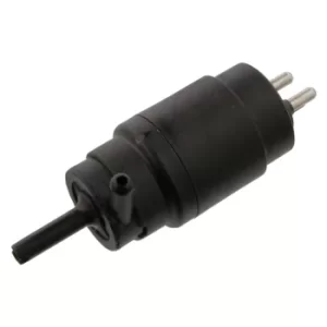 Image of Windscreen Washer Pump Water Pump window headlight cleaning 08679 Febi Bilstein
