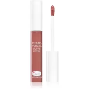 Image of theBalm Purseworthy hydrating lip gloss with shea butter shade Crossbody 7 ml