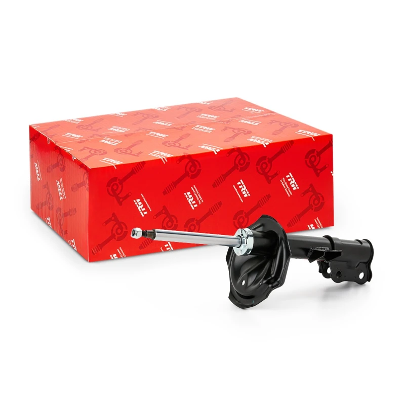 Image of TRW JGM1281SL Shock absorber Gas Pressure, Twin-Tube, SINGLE, Suspension Strut, Bottom Yoke Shock Absorber (854)