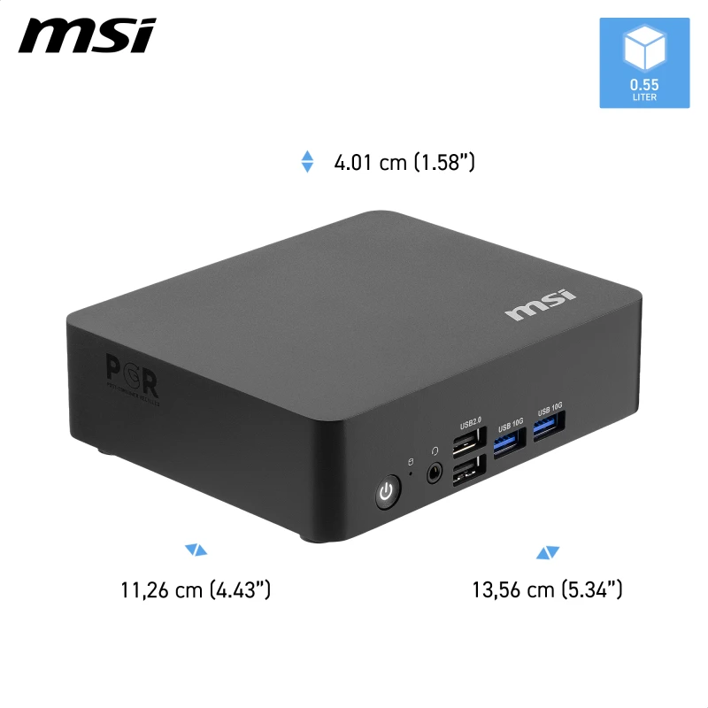 Image of MSI Cubi NUC TWG - Intel N150 Barebone