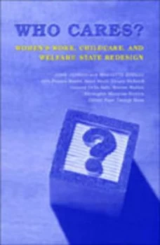 Image of Who Cares by Professor of Political Science Jane Jenson Book