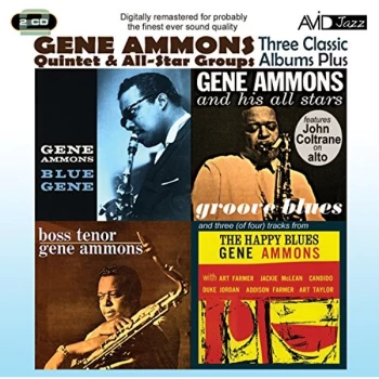 Image of Gene Ammons - Three Classic Albums Plus CD