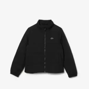 Image of Kids' Lacoste Puffed Jacket Size 8 yrs Black