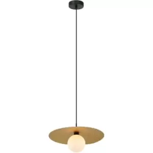 Image of Italux Lighting - Italux Malor Modern 1 Light Dome Pendant Ceiling Light, G9