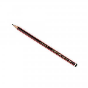 image of Staedtler 110 Tradition 4H Pencil Black Red PK12