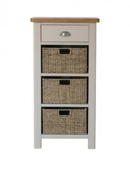 image of K-Interiors Fontana 1 Drawer, 3 Basket Sideboard