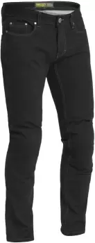 Image of Lindstrands Lund Motorcycle Jeans, black, Size 48, black, Size 48