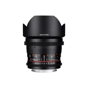 Image of Samyang 10mm T3.1 VDSLR ED AS NCS CS II Lens for Canon EF Mount - Black