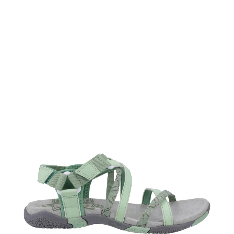 Image of Cotswold Womens Sunhill Walking Sandals UK Size 8 (EU 41) GREEN COT851-GREEN-8