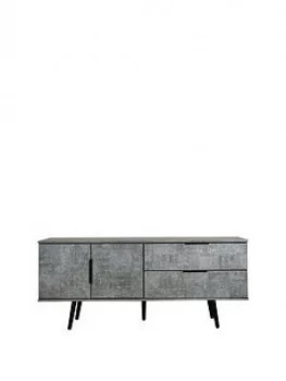 image of Swift Berlin Low Sideboard/Tv Unit - Fits Up To 42" TV - Graphite