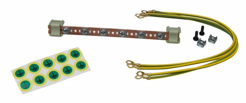 Image of Equip Grounding Set. 6 CONNECTION POINTS. 220MM Long