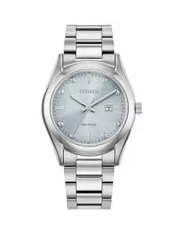 Image of Citizen Citizen Ladies diamond Watch, Light Blue, Women