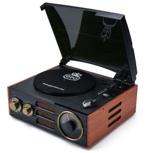 GPO Retro Empire Belt-drive Audio Turntable