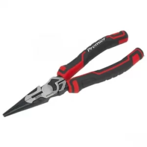 Image of Sealey AK8373 Long Nose Pliers High Leverage 200mm