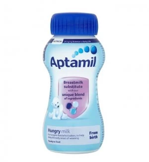 image of Aptamil Hungry Milk From Birth 200ml