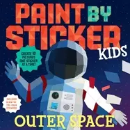 Image of paint by sticker kids outer space create 10 pictures one sticker at a time