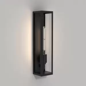 Image of Harvard LED Outdoor Wall Light Matt Black IP44, E27