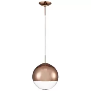 Image of Pendant lamp Miranda Copper 1 bulb 45cm
