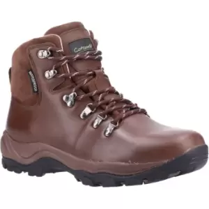 image of Cotswold Mens Barnwood Waterproof Leather Walking Boots UK Size 10 (EU 10)