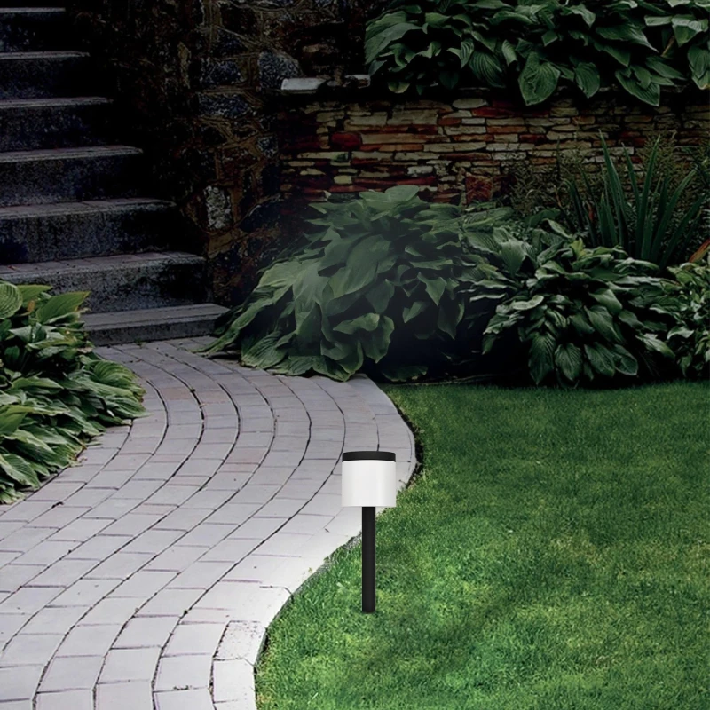 Image of EGLO Solar LED Pantete With Sensor Black
