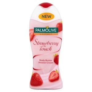 image of Palmolive Gourmet Strawberry Touch Shower Gel Cream 250ml