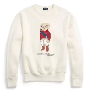 image of Polo Ralph Lauren Polo Ralph Lauren Long Sleeve Sweater Womens - Cream