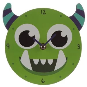 Image of Green Monstarz Monster Picture Clock
