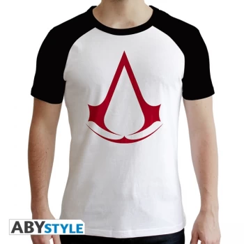 image of Assassins Creed - Crest Mens Large T-Shirt - Black