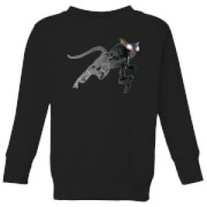 Image of Fantastic Beasts Tribal Matagot Kids Sweatshirt - Black - 11-12 Years
