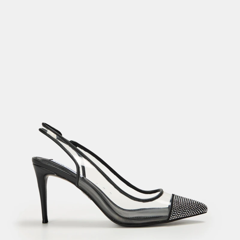 Image of Steve Madden Womens Leena Stiletto Court Shoes Black female 3 (36)