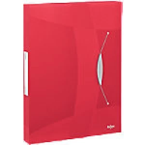 image of Rexel Box File Choices Red Polypropylene 4.7 x 33 cm