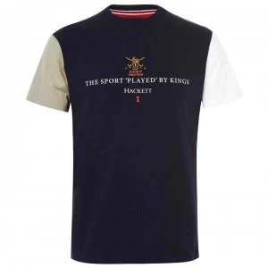 Image of Hackett Army T-Shirt - Navy/Multi5CV