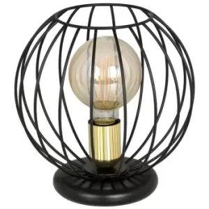 Image of Emibig Albio Black Table Lamp 1x E27