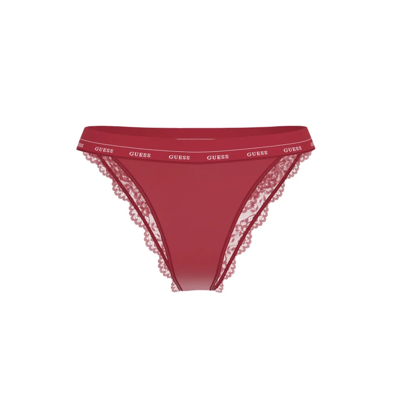 Image of Guess Womens swimsuit bottoms Guess Jane Brazilian Rouge Female S