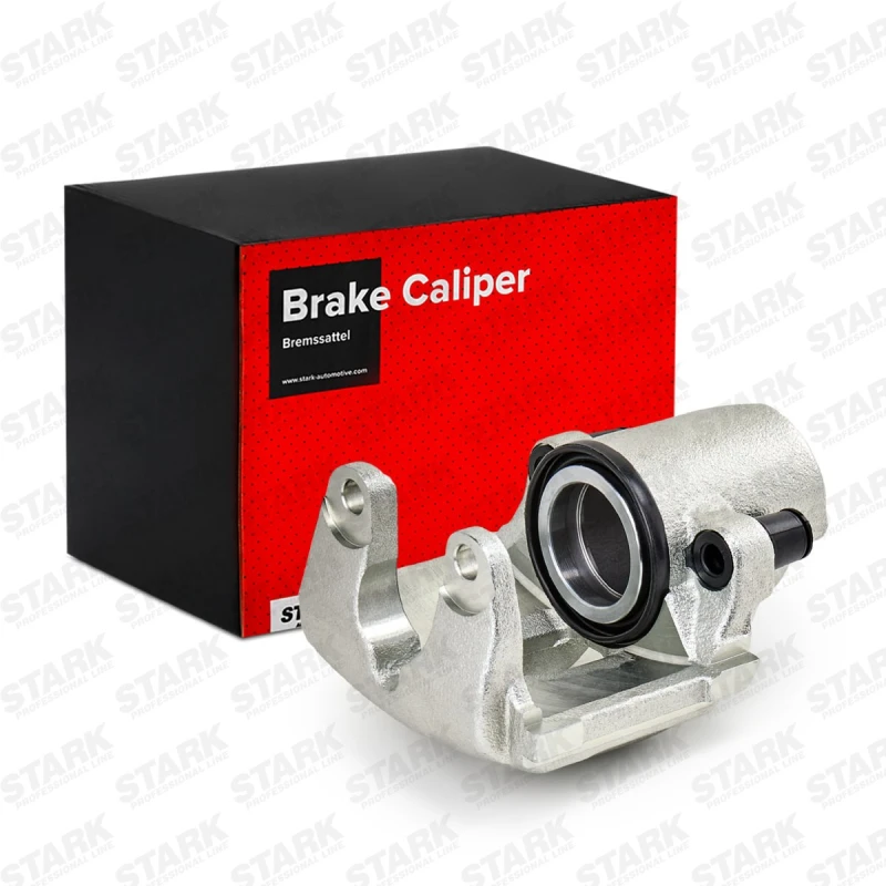 Image of STARK SKBC-0460179 Brake caliper Front Axle, without holder Cast Iron Brake Caliper (78)