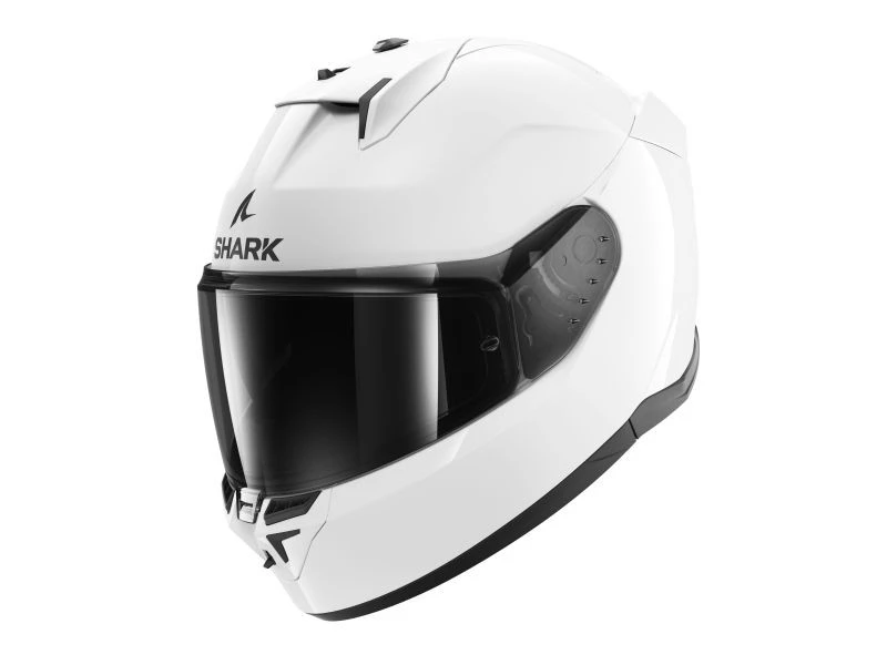 Image of Shark D-Skwal 3 Blank Helmet, white, Size S for Men